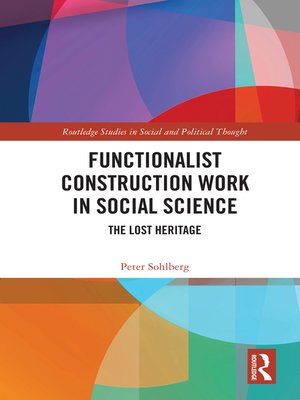 cover image of Functionalist Construction Work in Social Science